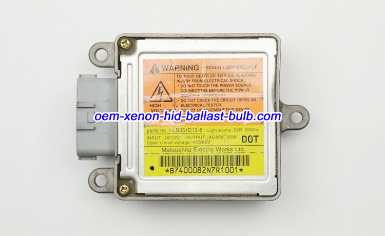 Original OEM 2002-2004 Infiniti i35 Xenon Headlamp Ballast HID Igniter Control Unit Module Box HLB351D12-8