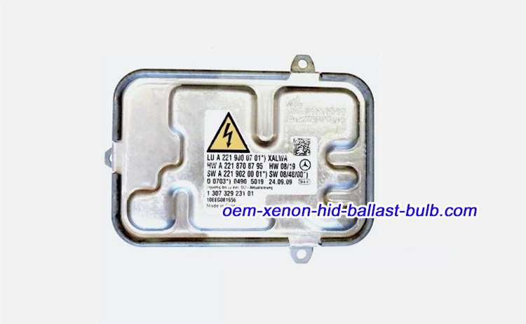 Mercedes Benz W221 S-Class S350 OEM Xenon Headlight Ballast 1307329231 A22190007201 Control Unit Module