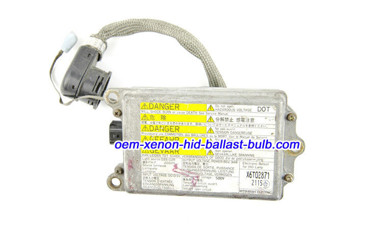 2003-2006 Mitsubishi X6T02871 Lancer Evo 8 Evolution OEM D2S D2R Headlight Ballast Control Unit