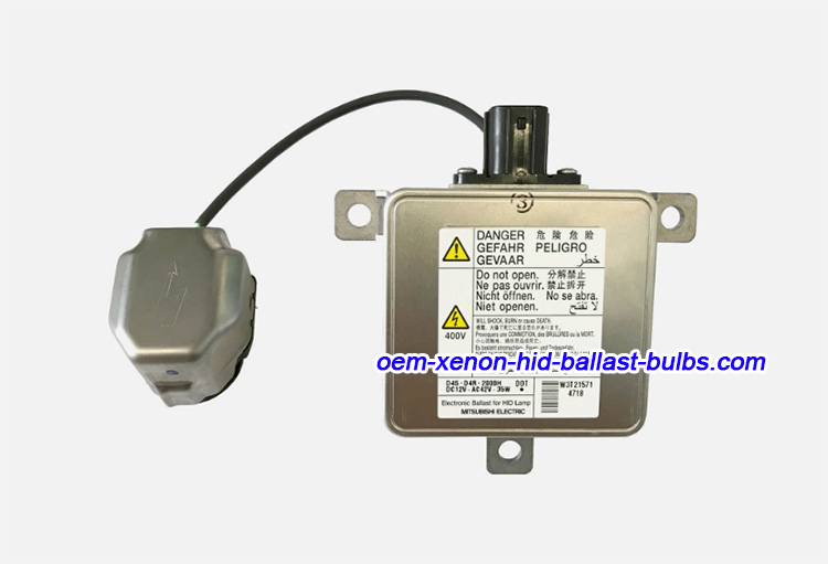 NEW OEM Mitsubishi Outlander Xenon HID Headlight Ballast with Igniter 8301C463 Wires Cable Module
