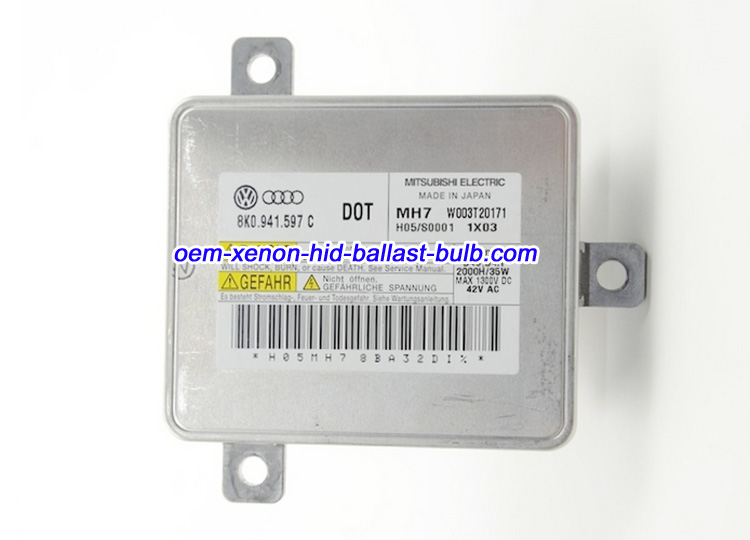 Mitsubishi W003T18471 D3S Xenon Headlight Ballast Audi 8K0 941 597 C 8K0941597C Control Module